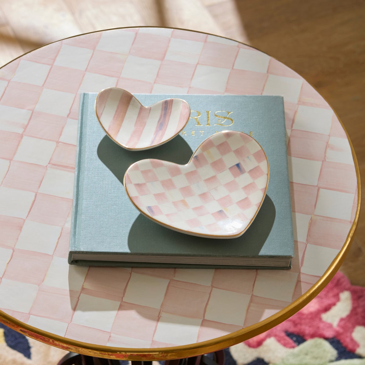 Rosy Heart Trinket Dishes, Set of 2 - Image 4