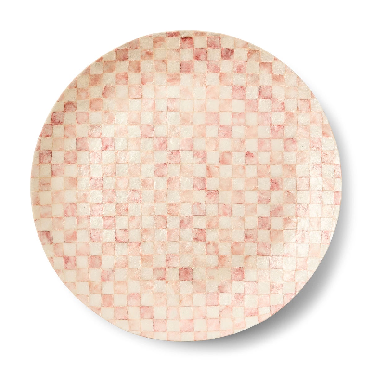 Rosy Check Capiz Decorative Bowl - Image 3