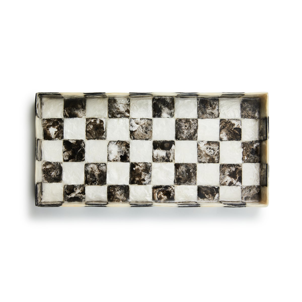 Courtly Check Capiz Vanity Tray - Image 3