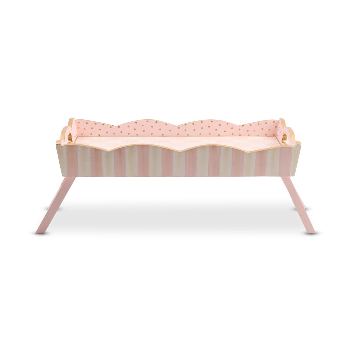 Rosy Check Breakfast Tray - Image 3