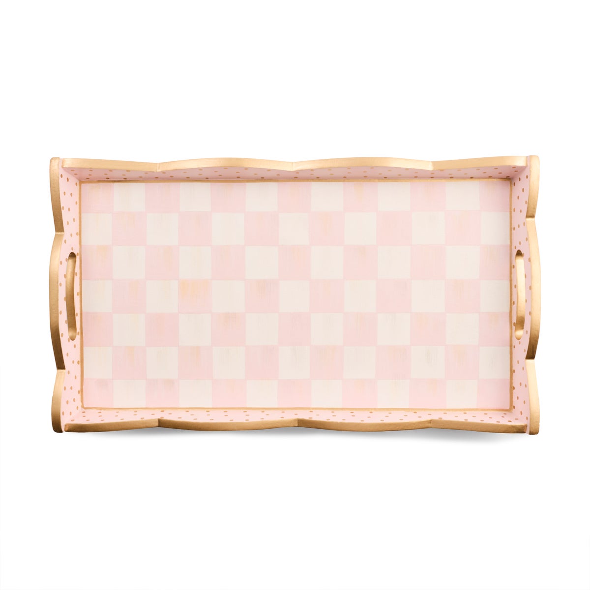 Rosy Check Breakfast Tray - Image 4