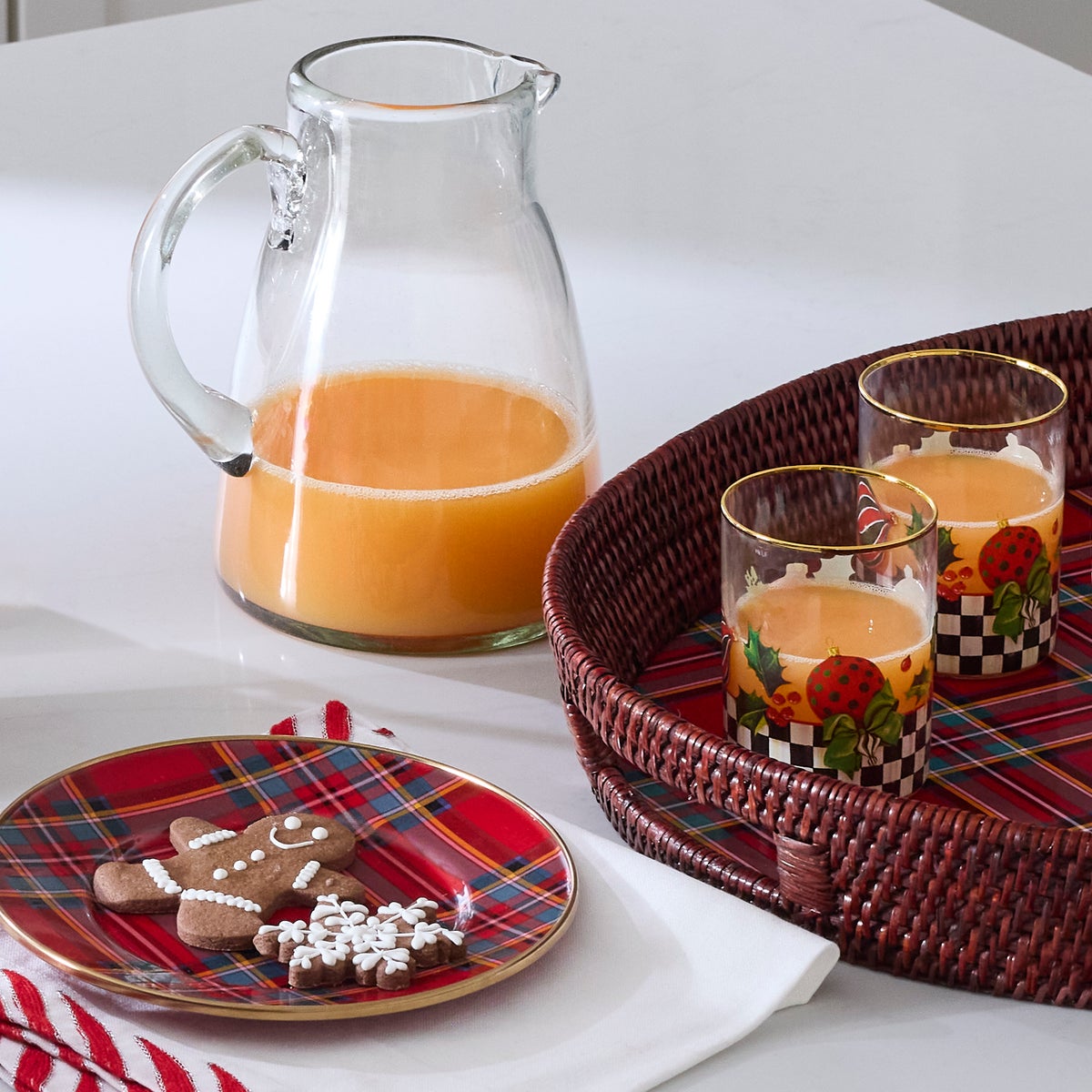 Deck the Halls Tumbler, Set of 2 - Image 2