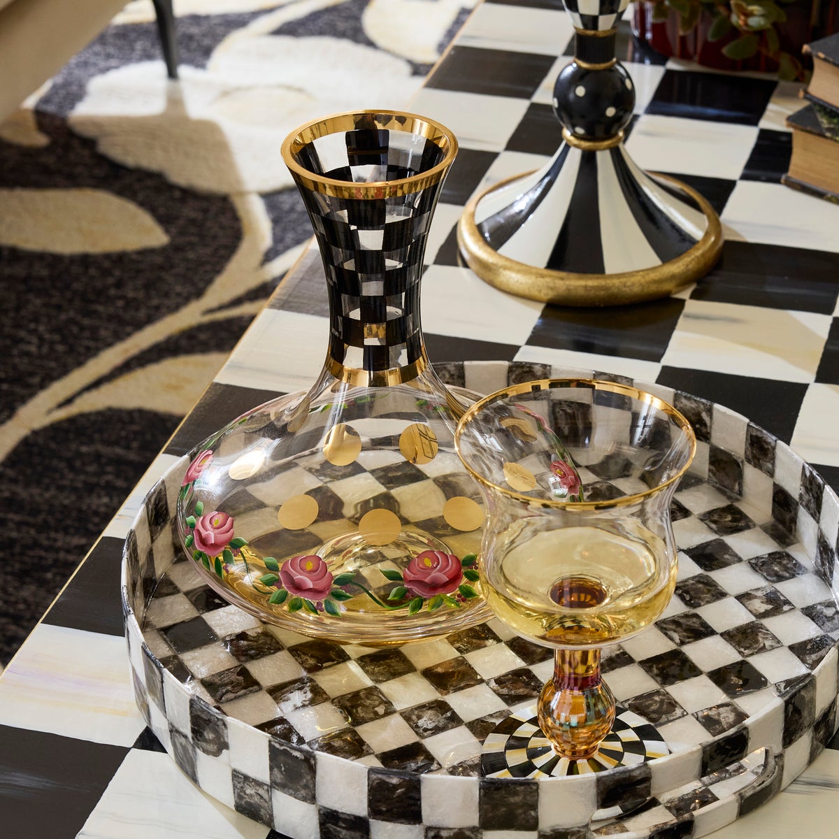 Carnival Black Wine Decanter - Image 2