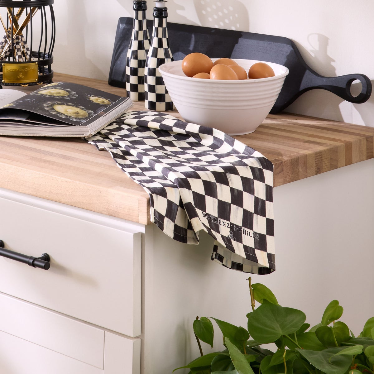 Courtly Check Dish Towel - Image 2