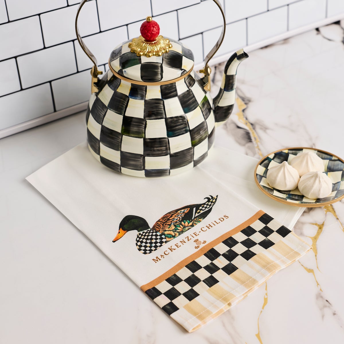 Mallard Printed Dish Towel - Image 2