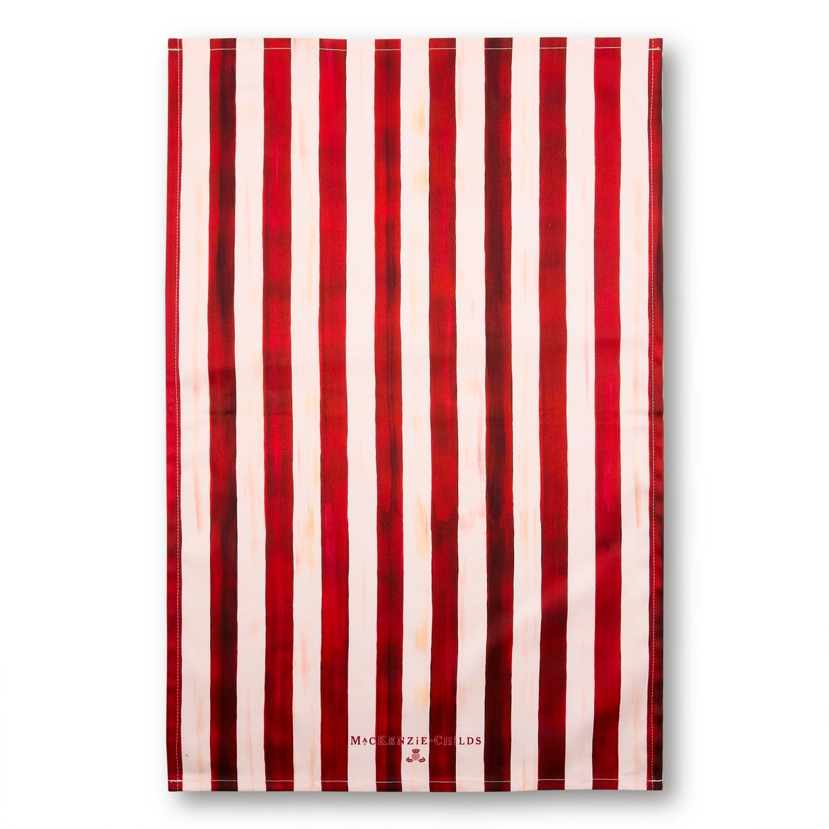 Cherry Stripe Printed Dish Towel - Image 3