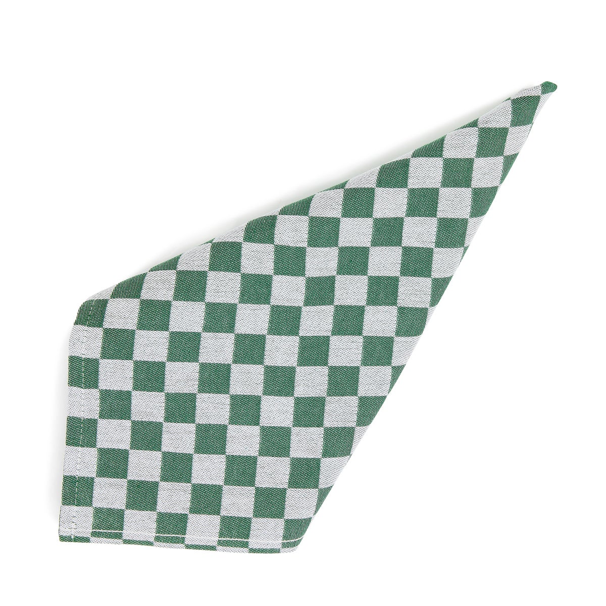 Dark Green Check Napkin, Set of 4