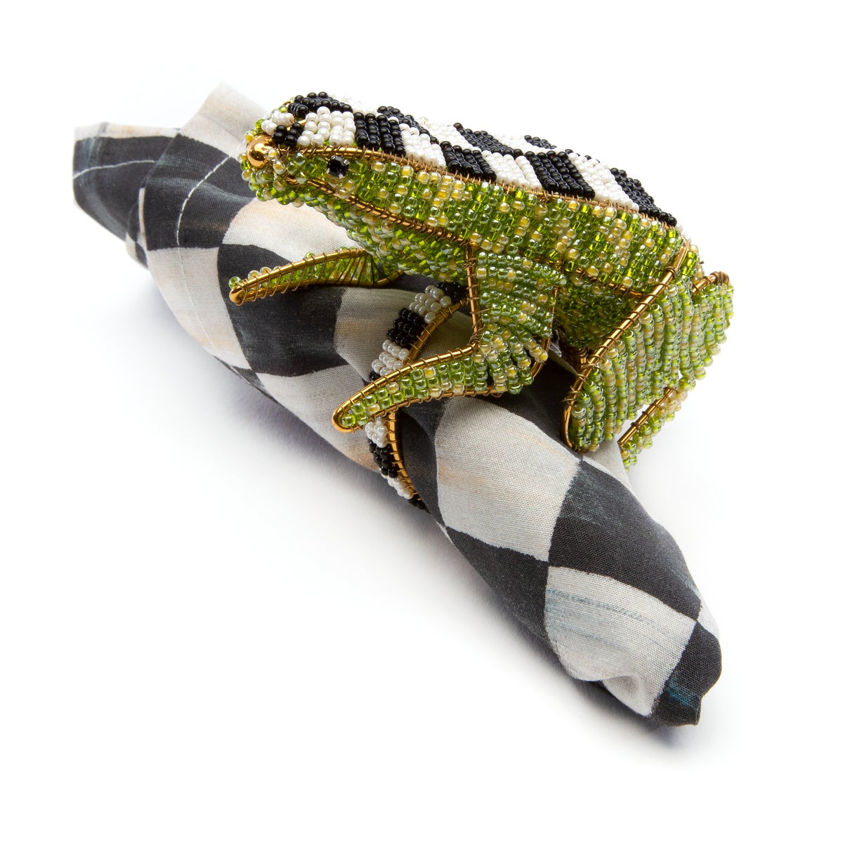 Courtly Check Cotton Napkin - Image 6