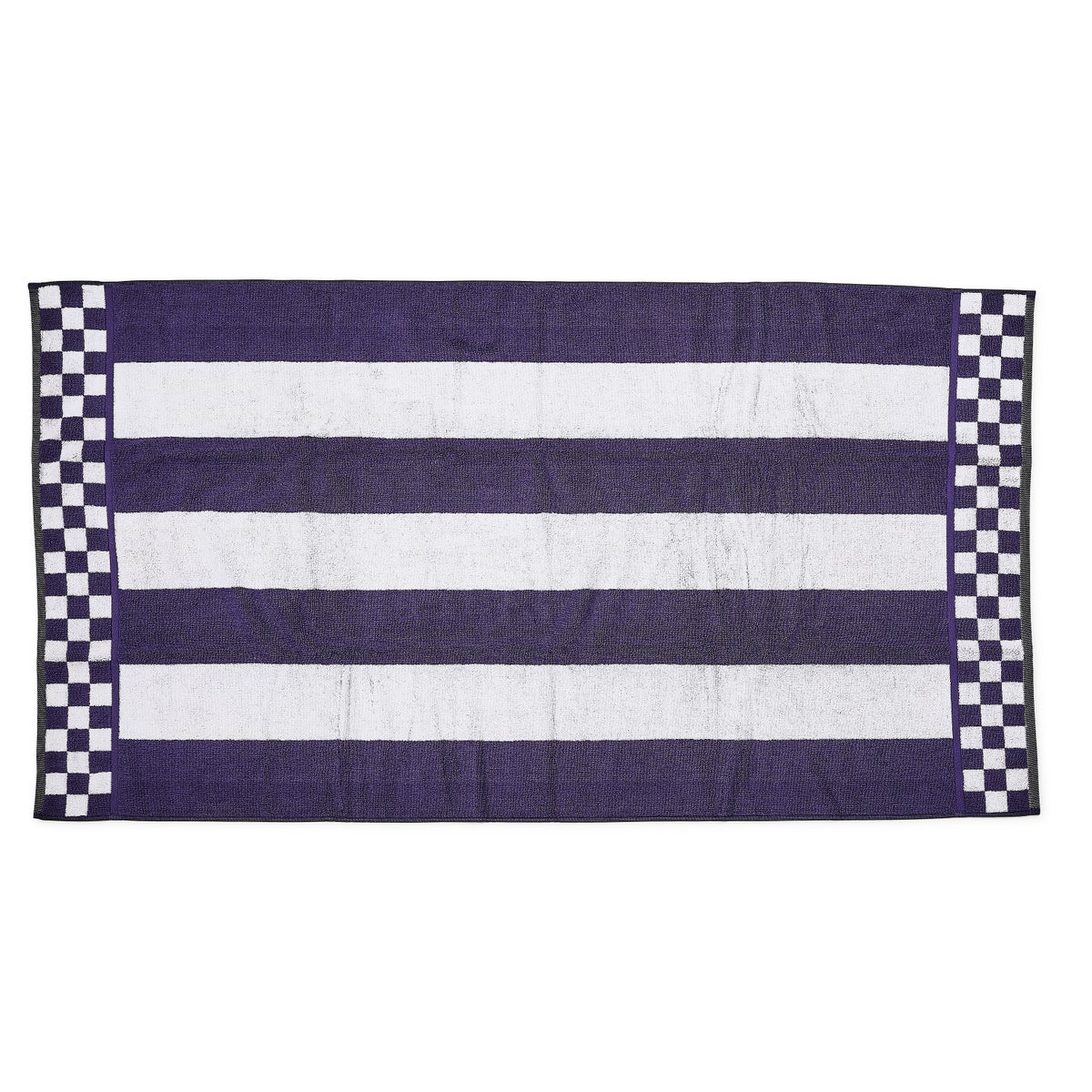 Violet Stripe Bath Towel - Image 3