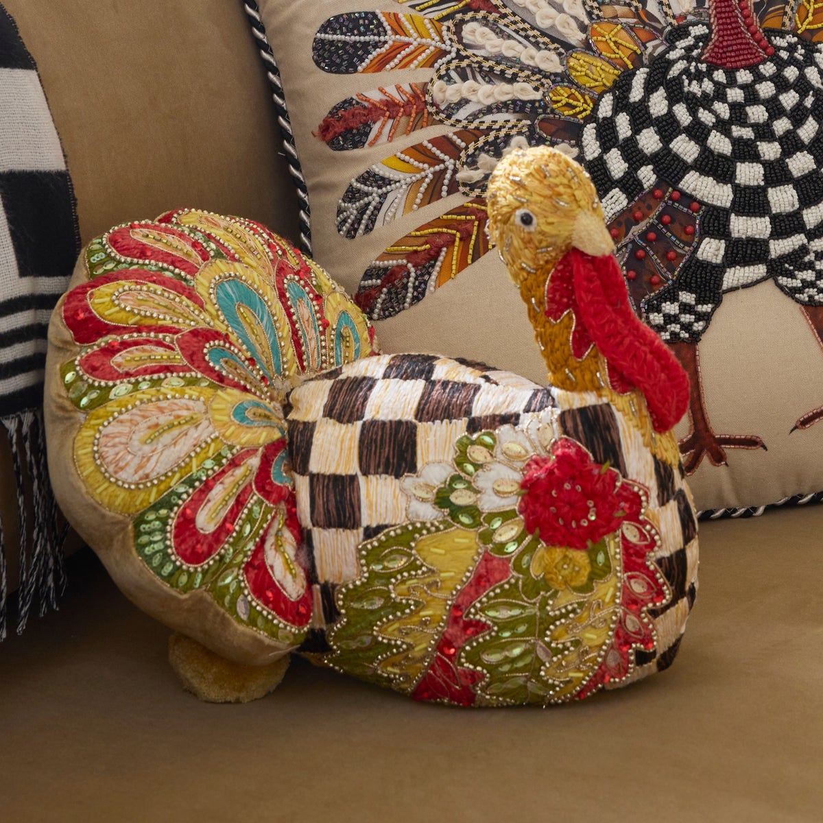 Aurora Turkey Shaped Pillow - Image 2