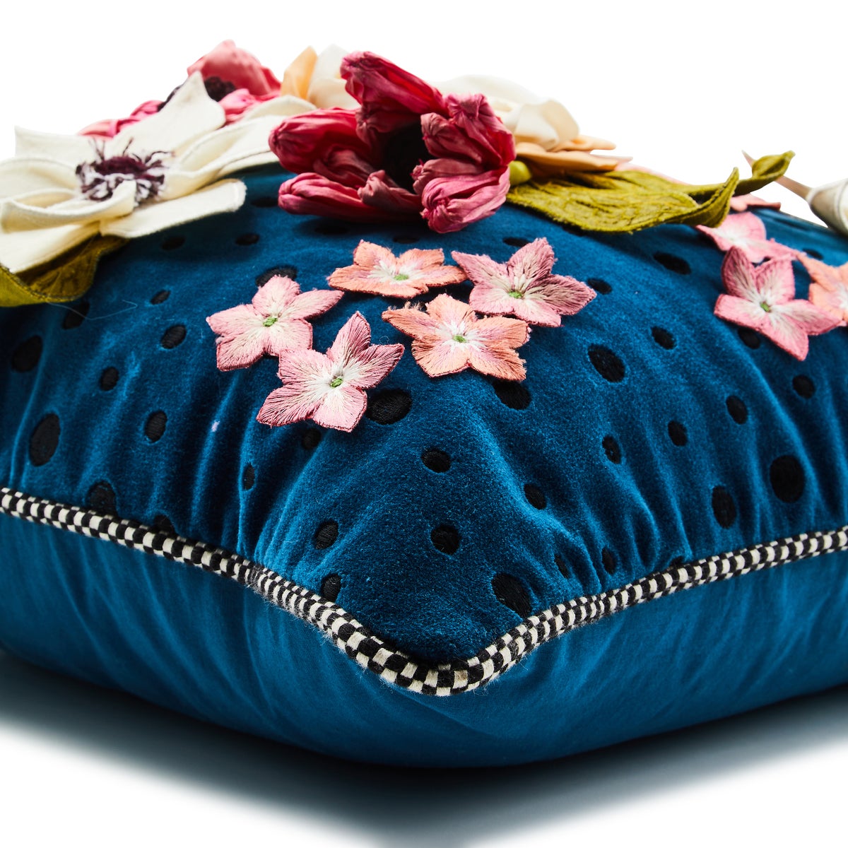 Fairy Tale Floral Throw Pillow - Image 2