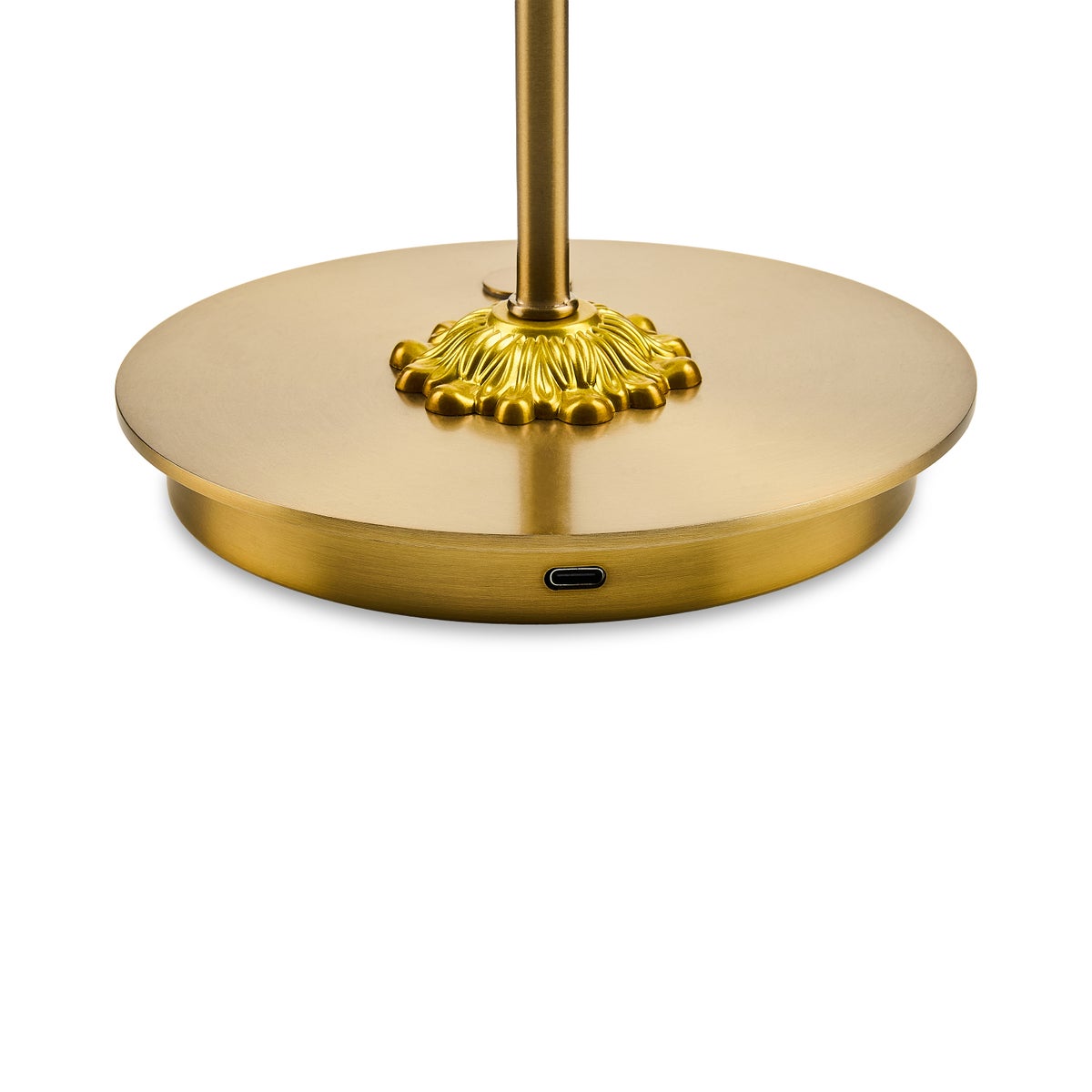 Sterling Check LED Rechargeable Dome Table Lamp - Image 3