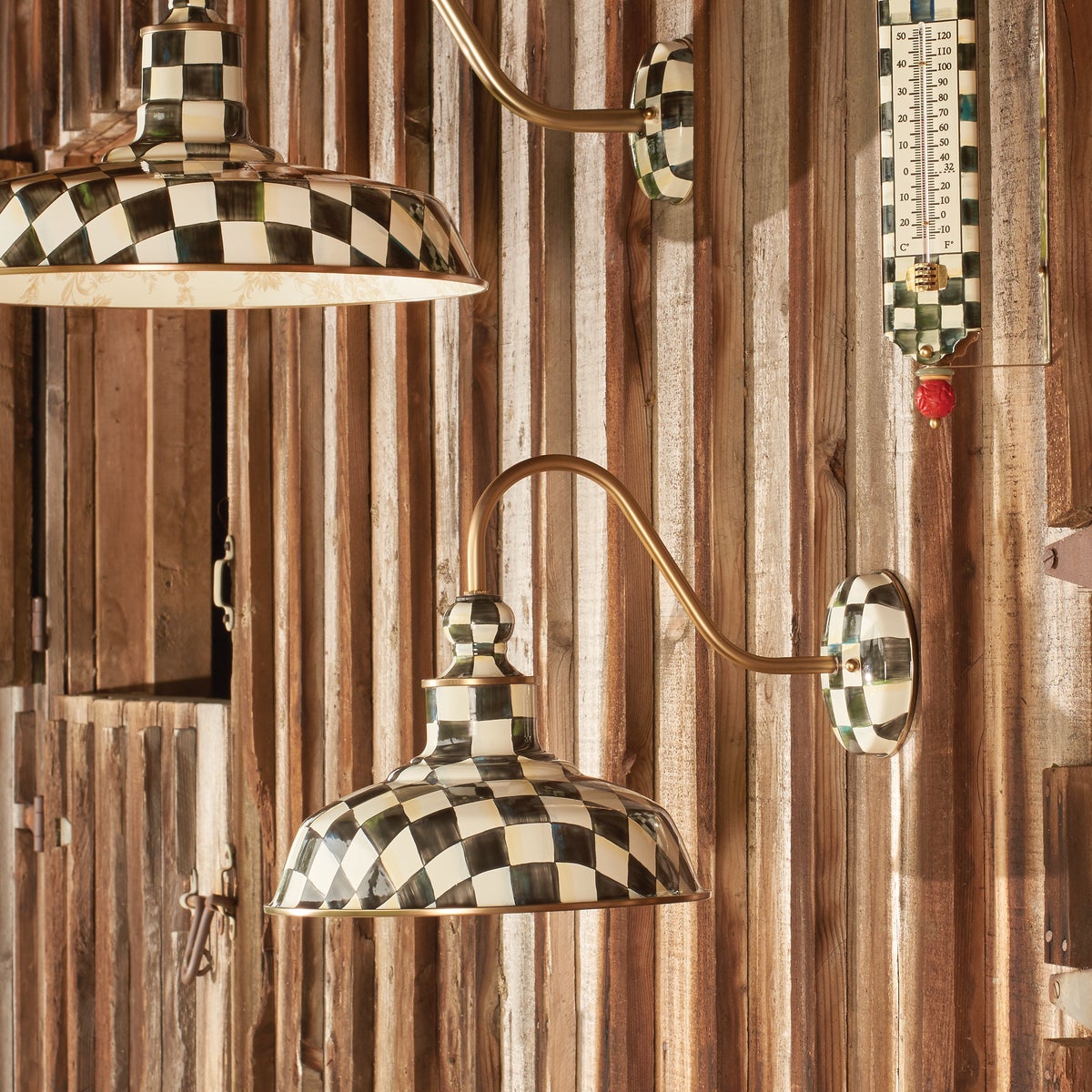 Courtly Check 12" Barn Sconce - Image 5
