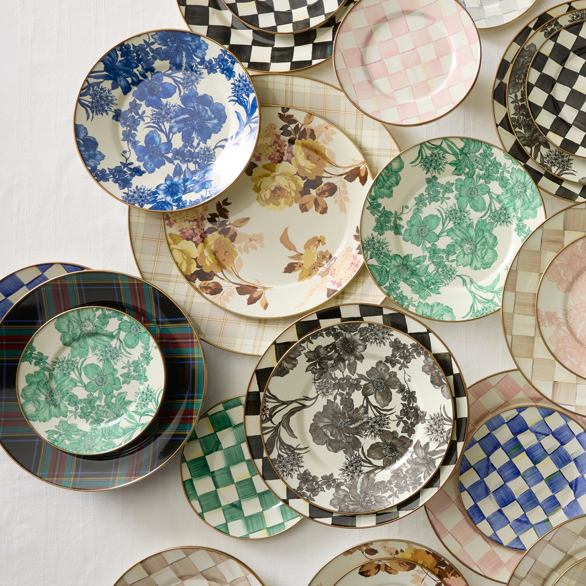 Emerald English Garden Charger/Plate - Image 5