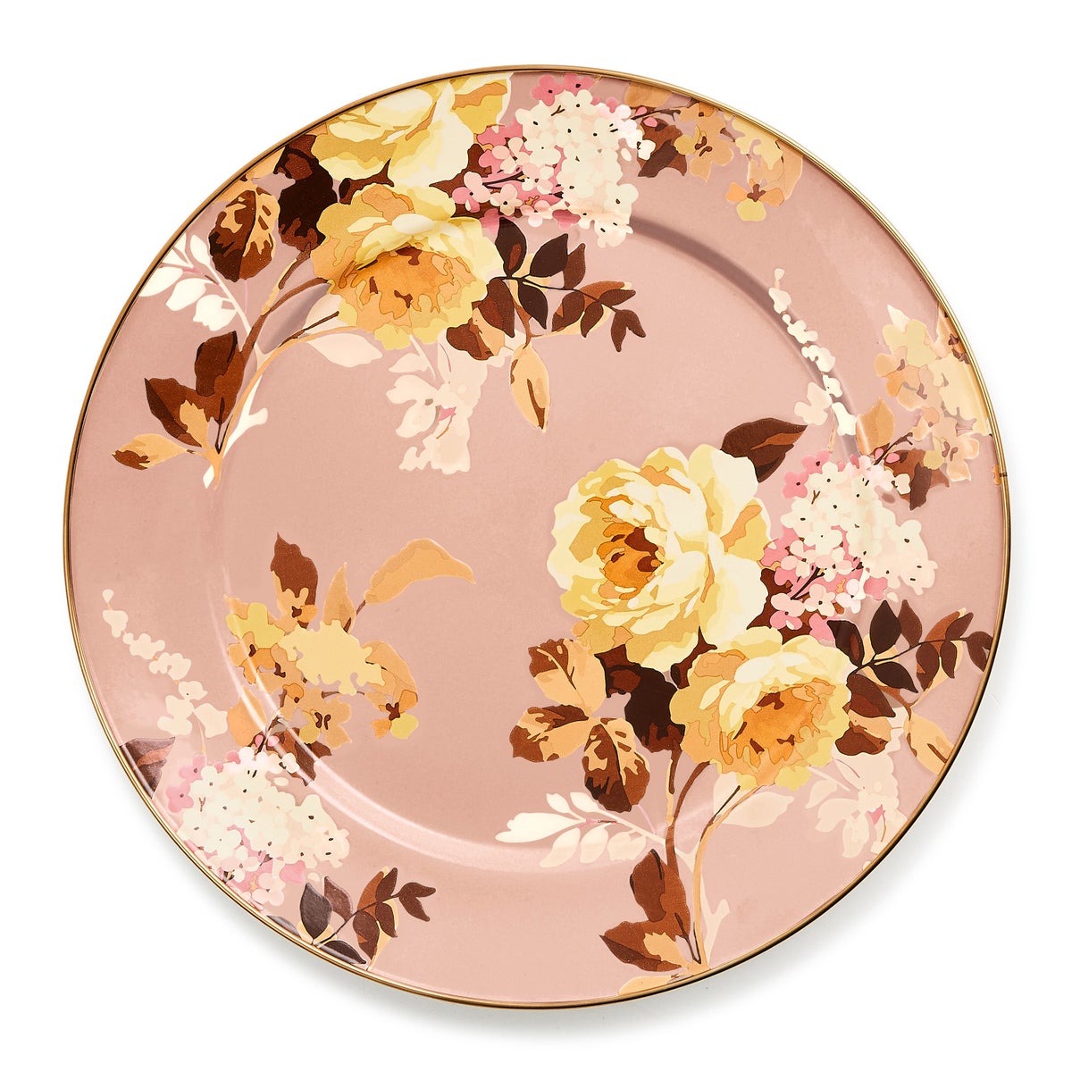 Wild Rose Mauve Charger/Plate