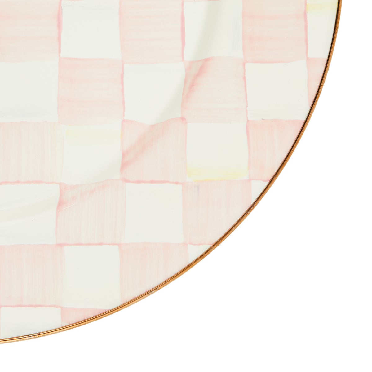 Rosy Check Charger/Plate - Image 4