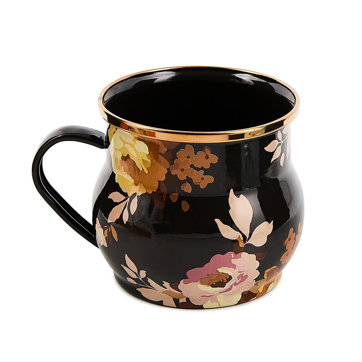 Wild Rose Brown Mug