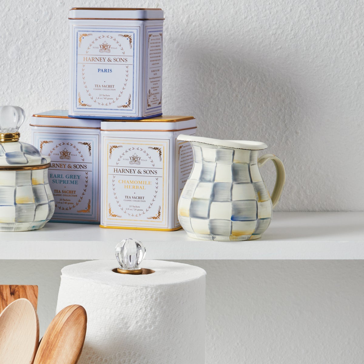 Sterling Check Creamer - Image 5