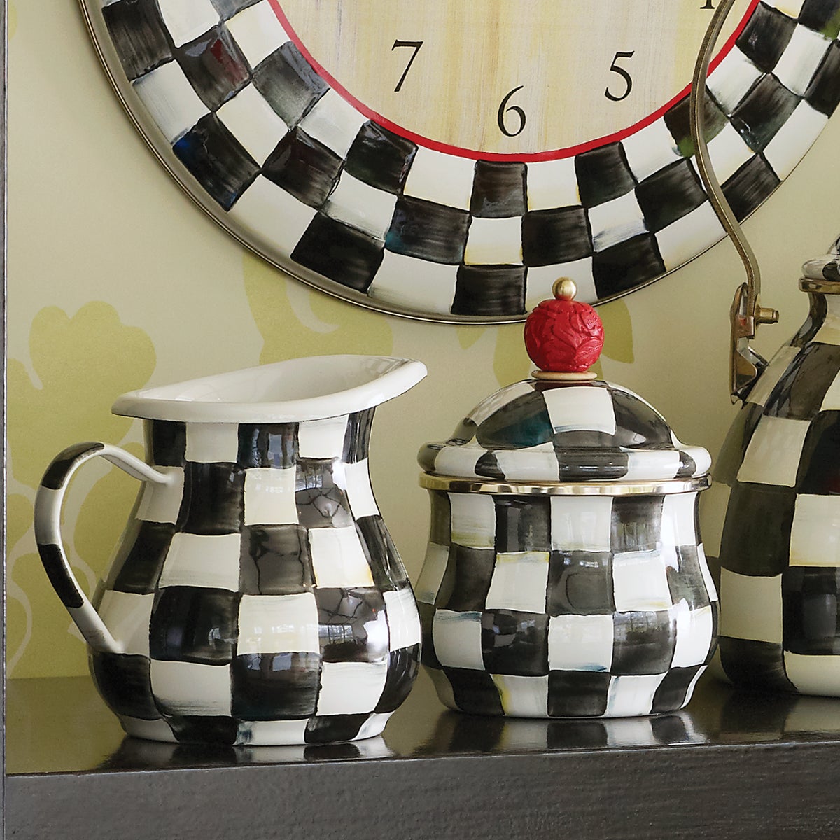 Courtly Check Creamer - Image 3