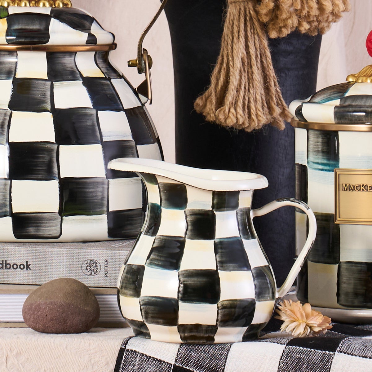 Courtly Check Creamer - Image 6