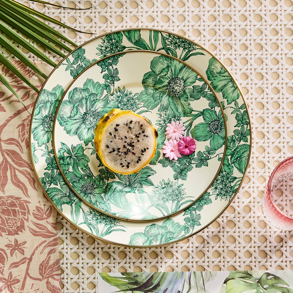 Emerald English Garden Salad Plate - Image 6