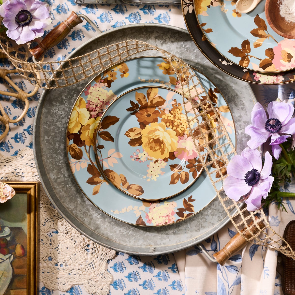 Wild Rose Slate Salad/Dessert Plate - Image 6