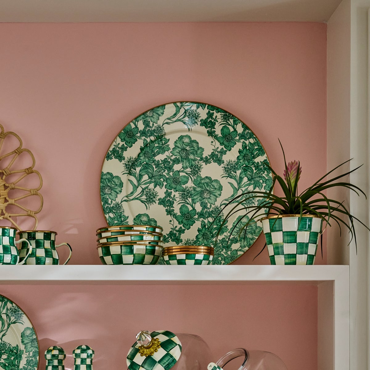 Emerald English Garden Serving Platter - Image 4
