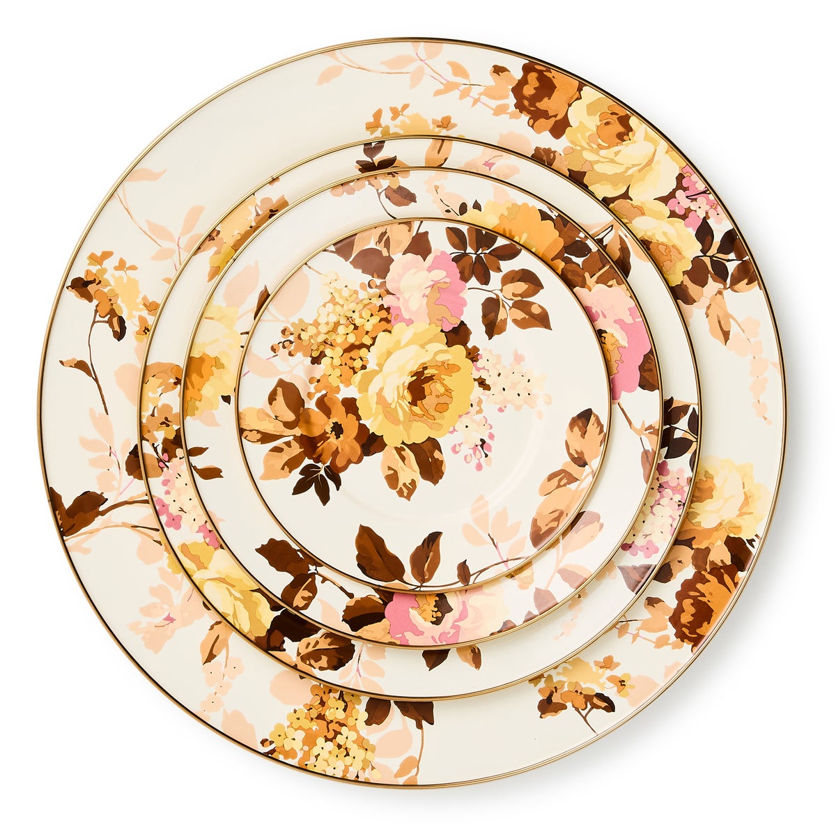 Wild Rose White Serving Platter - Image 3