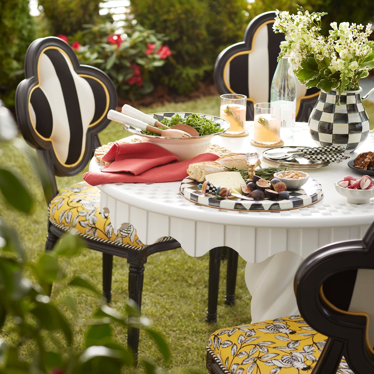 Courtly Check Salad Serving Set - Image 3