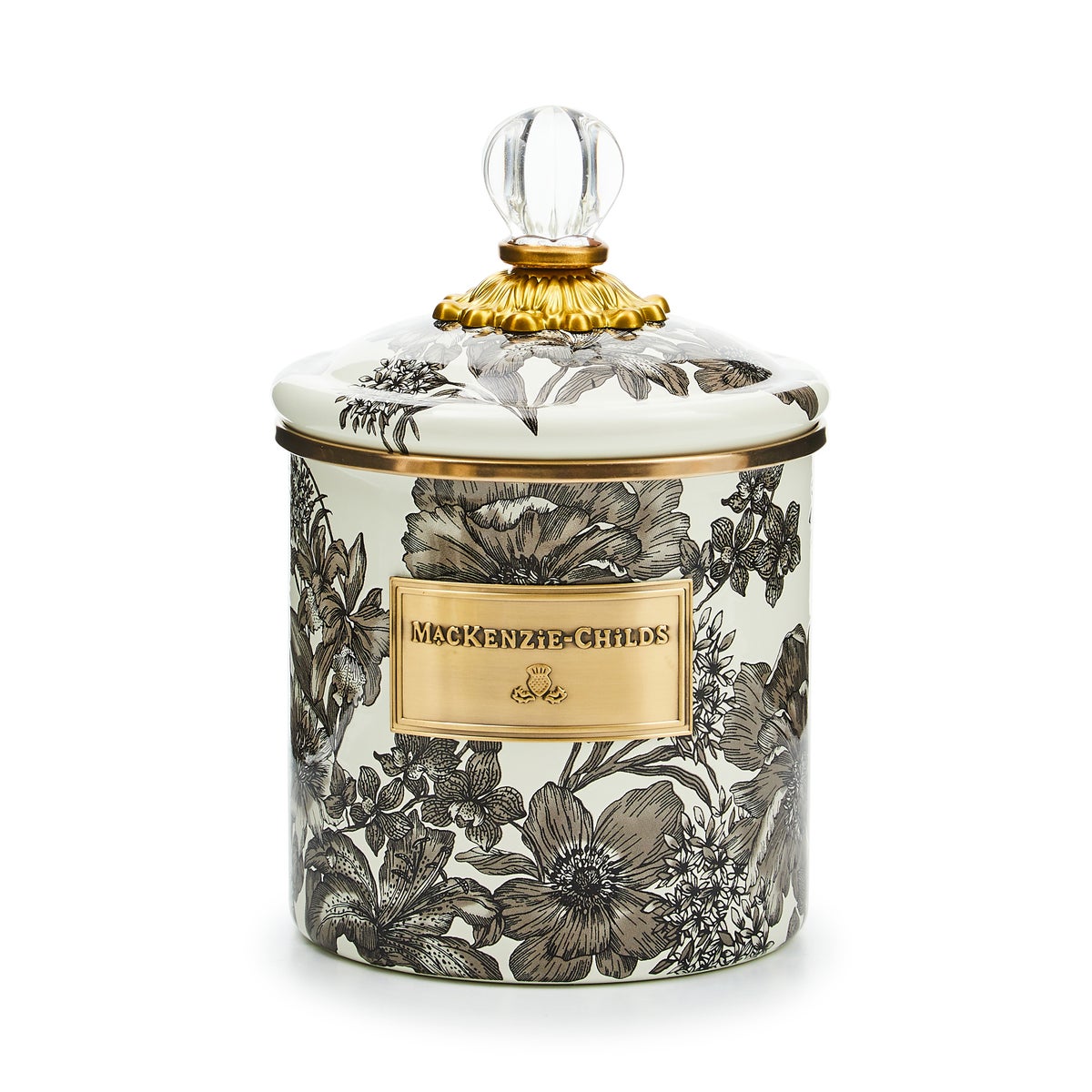 Sterling English Garden Small Canister