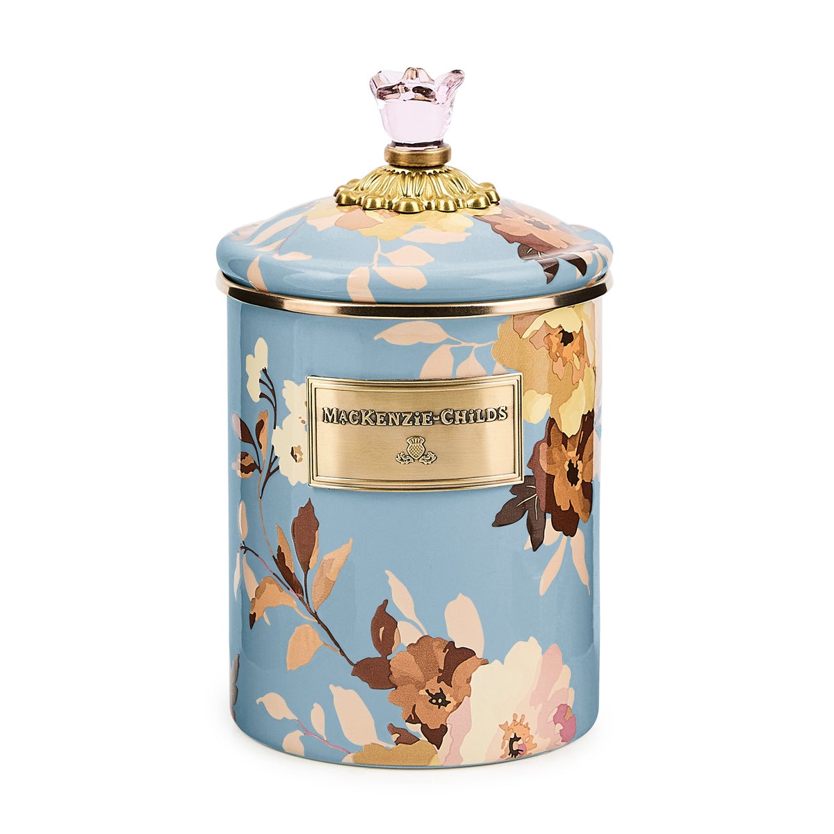 Wild Rose Slate Medium Canister