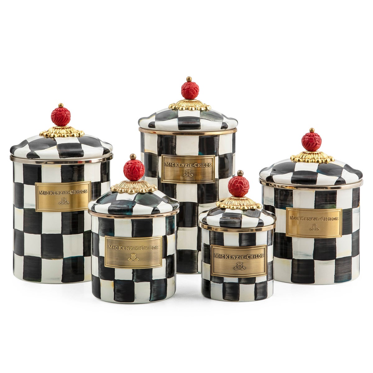 Courtly Check Medium Canister - Image 4