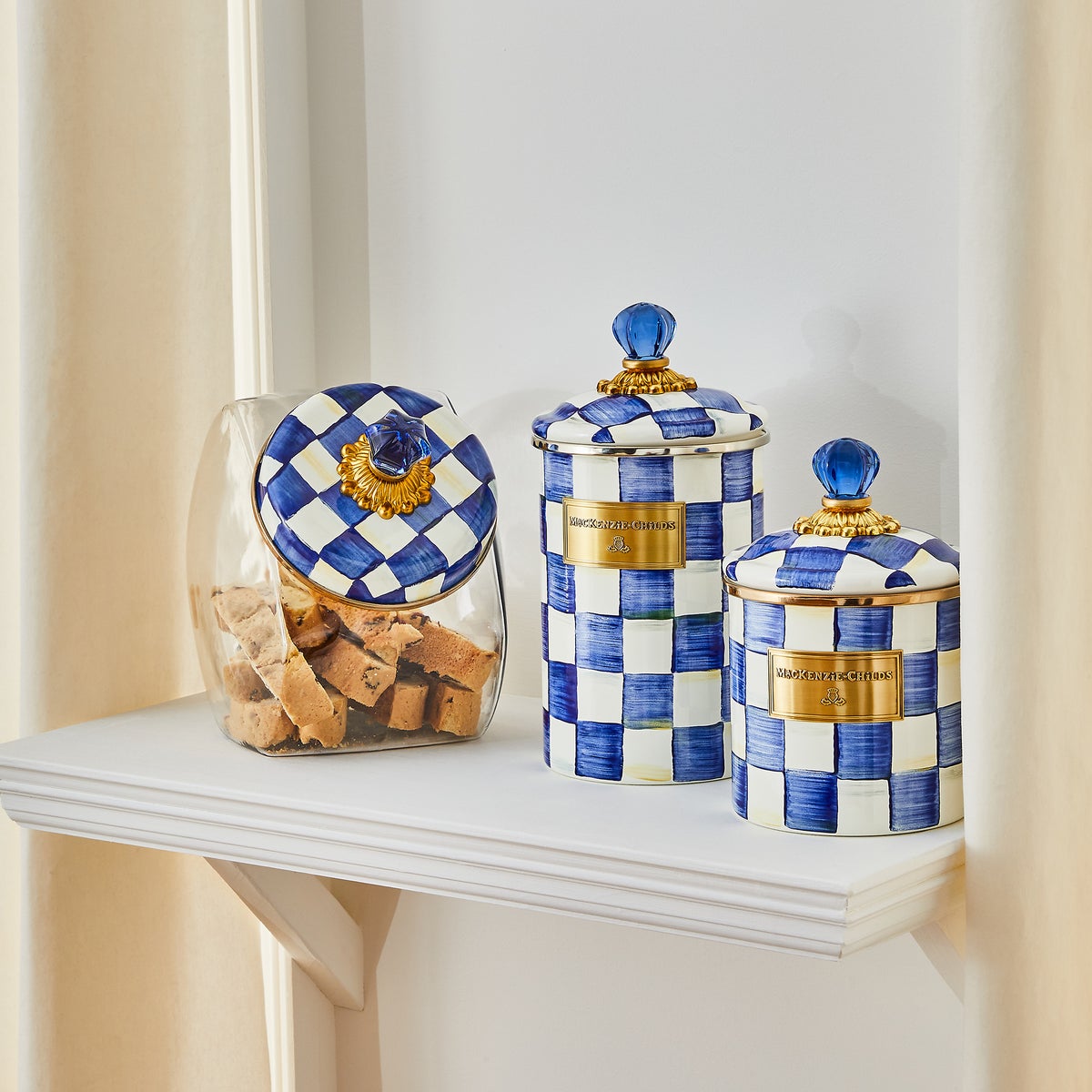 Royal Check Large Canister - Image 6
