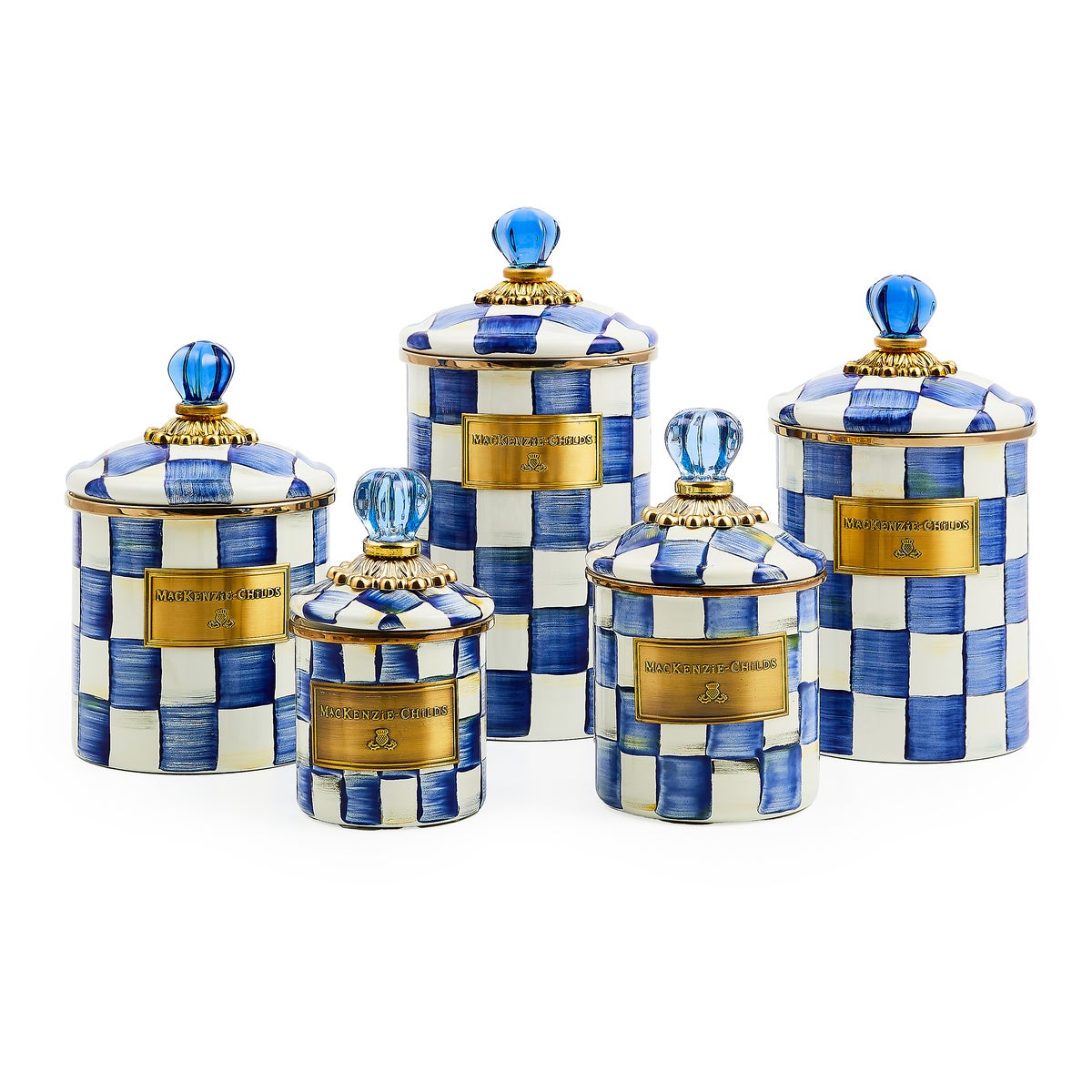 Royal Check Large Canister - Image 8