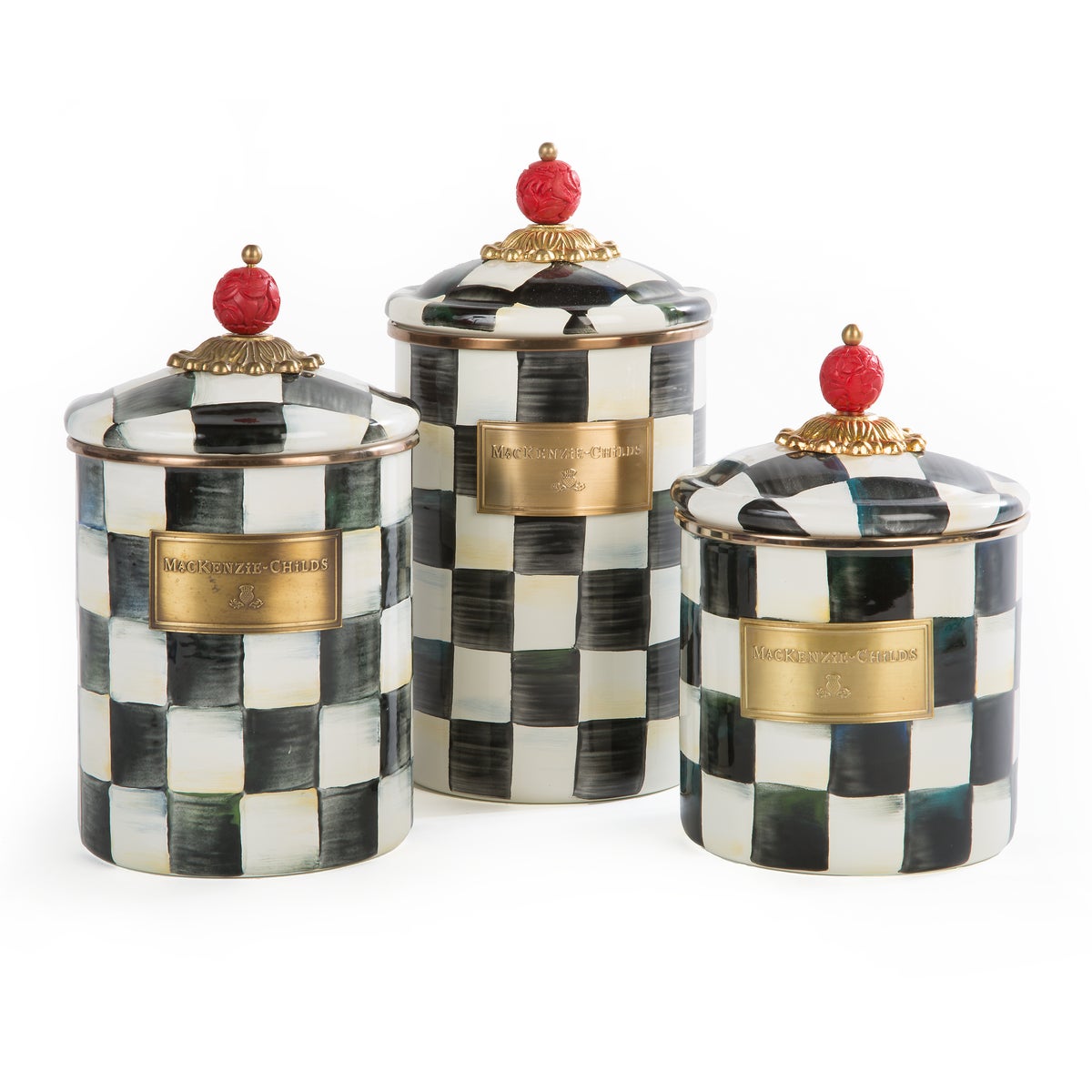 Courtly Check Large Canister - Image 6