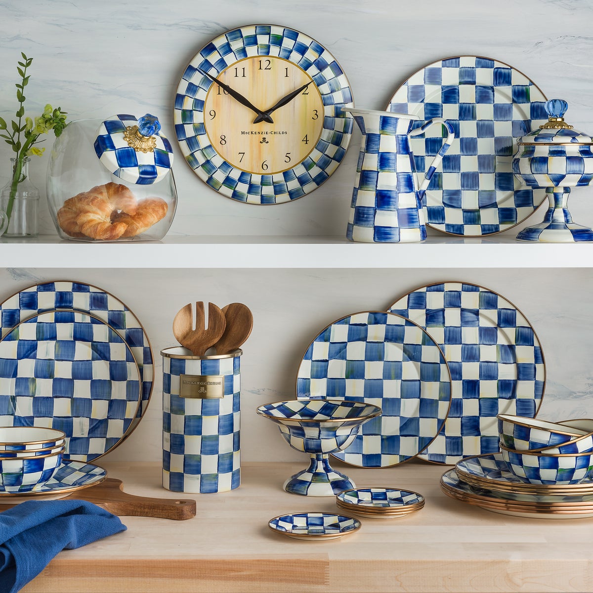 Royal Check Dinner Plate - Image 3