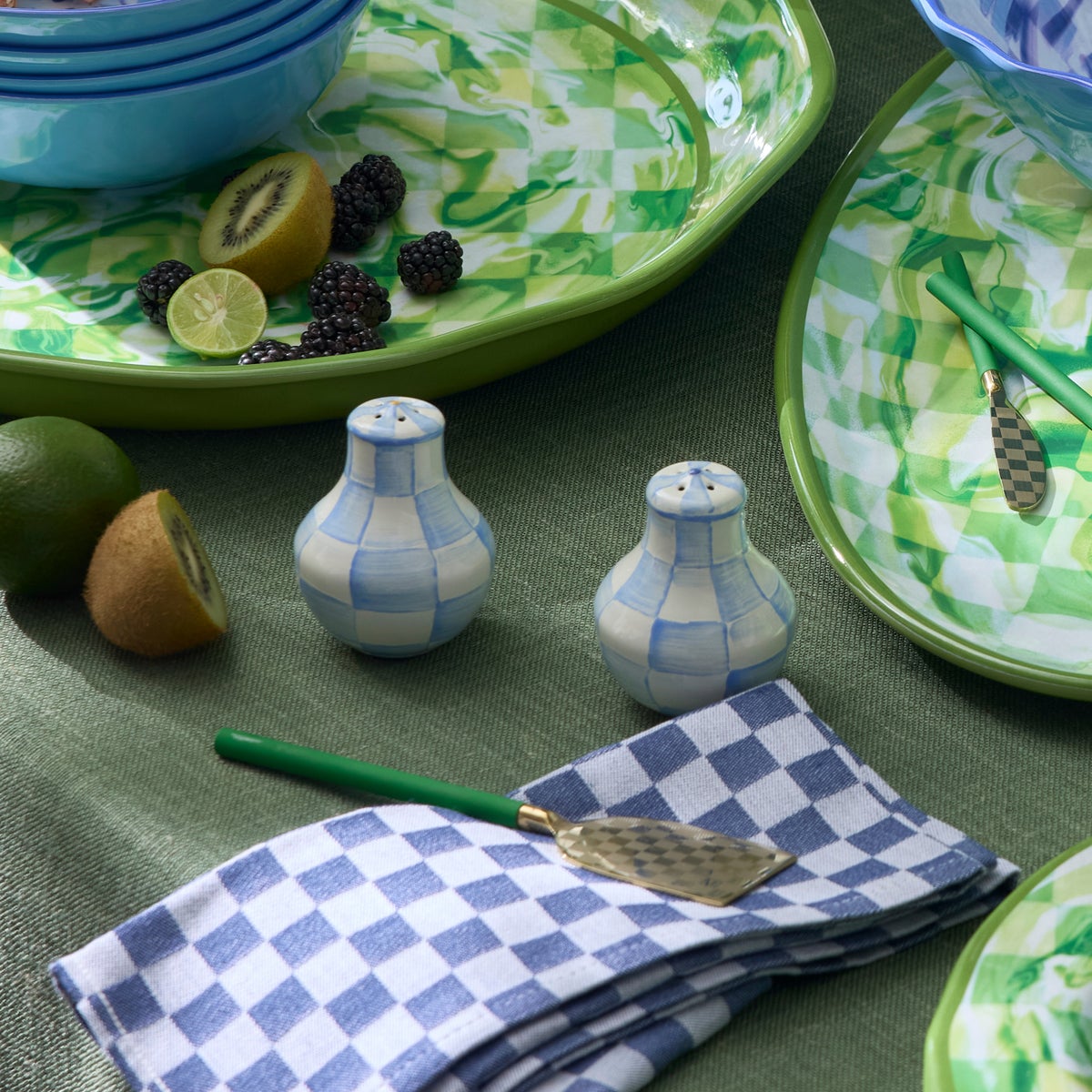 Sky Check Salt & Pepper Shakers - Image 5
