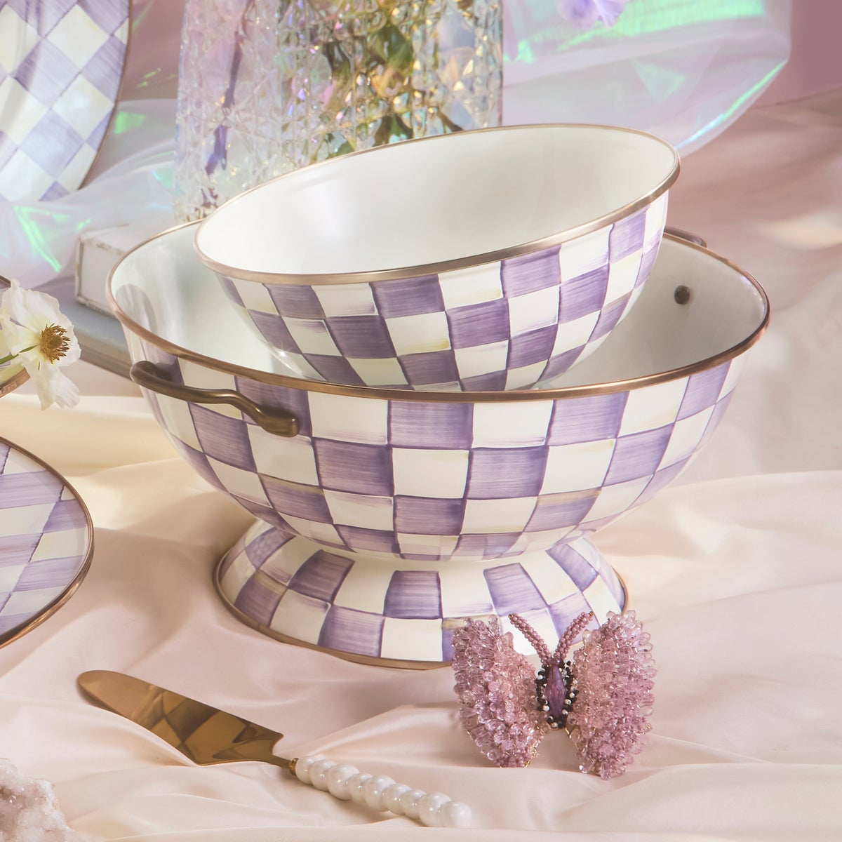 Violet Check Everything Bowl - Image 2