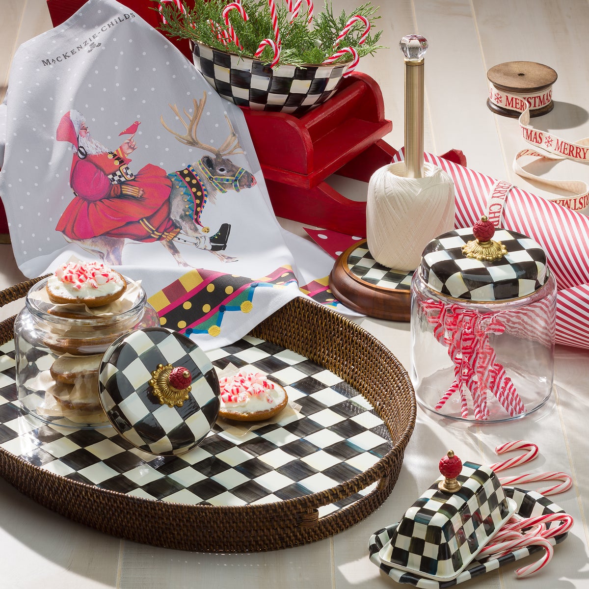 Courtly Check Medium Kitchen Canister - Image 5