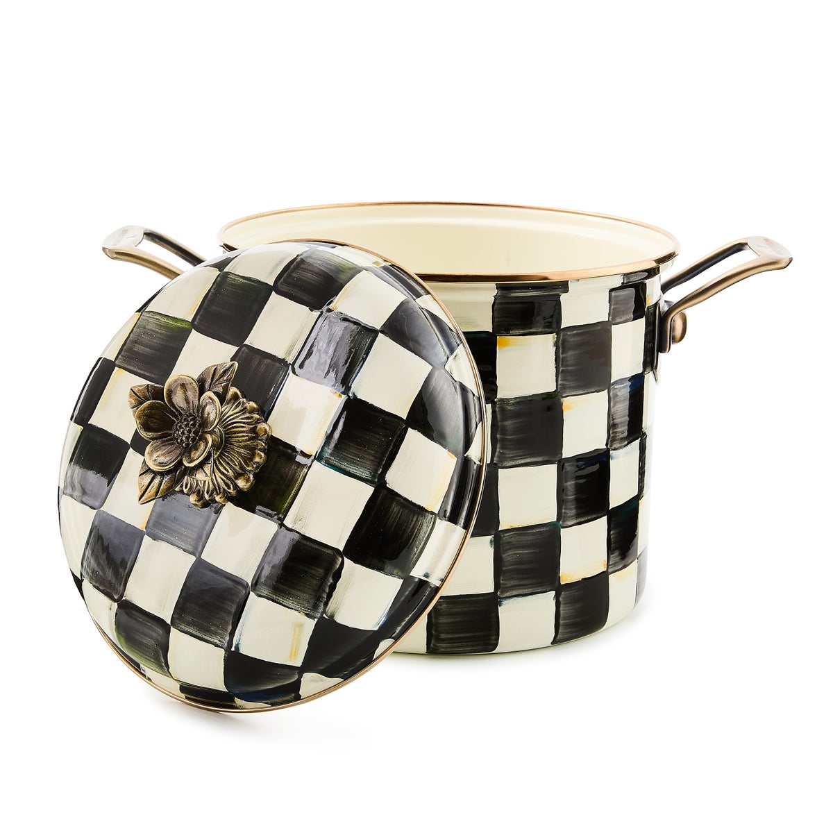 Courtly Check 7 Quart Stockpot - Image 3