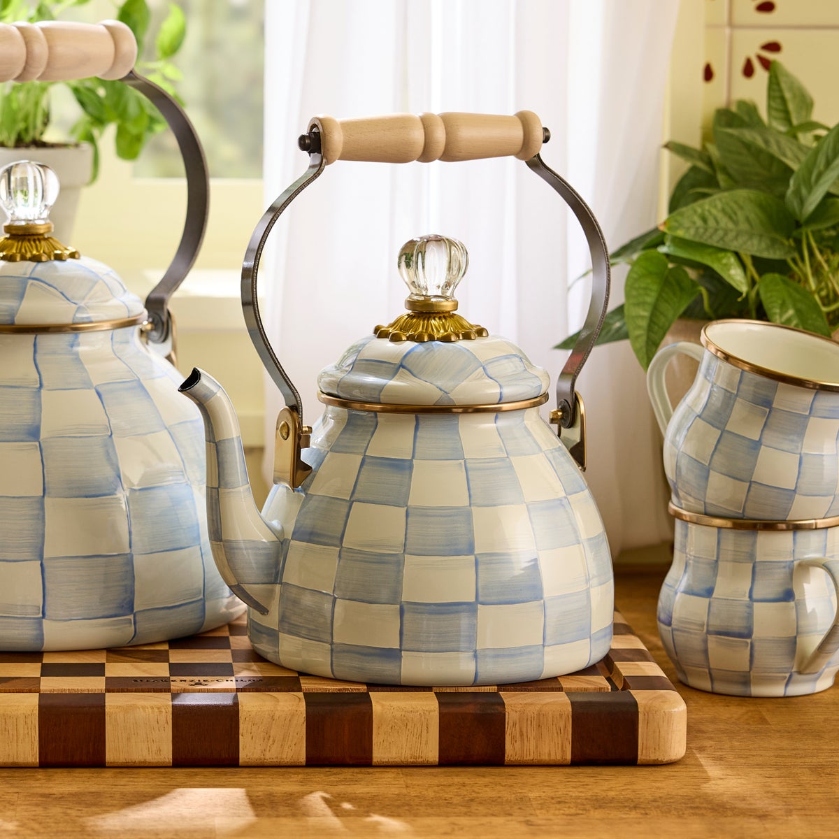 Sky Check 2 Quart Tea Kettle - Image 6
