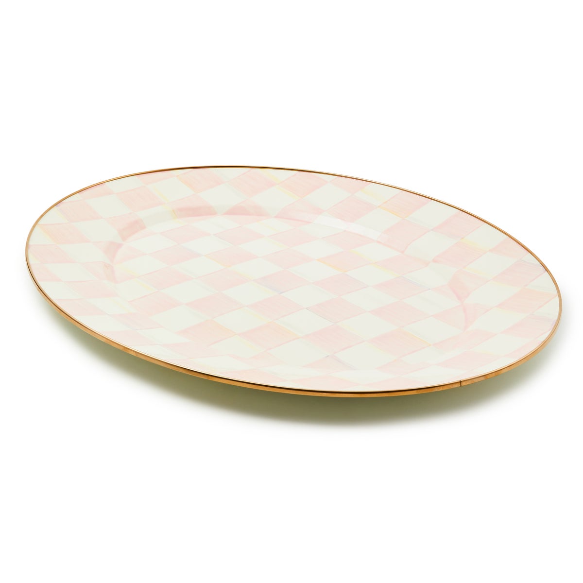 Rosy Check Large Oval Platter - Image 2