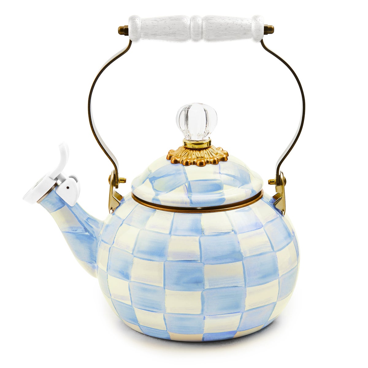 Sky Check Whistling Tea Kettle