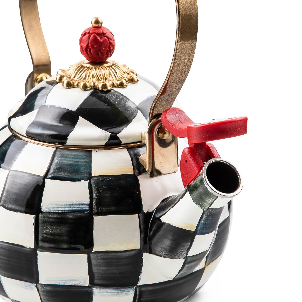 Courtly Check Whistling Tea Kettle - Image 8