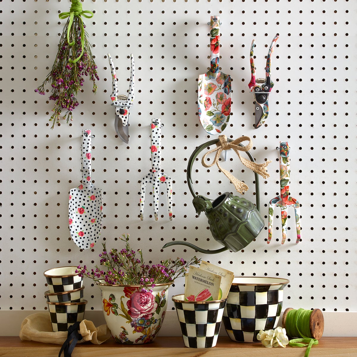 Courtly Check Large Flower Pot - Image 2