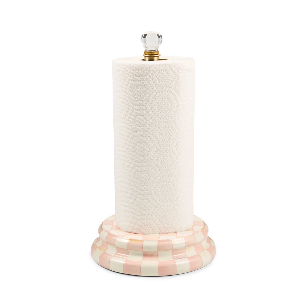 Rosy Check Paper Towel Holder - Image 3