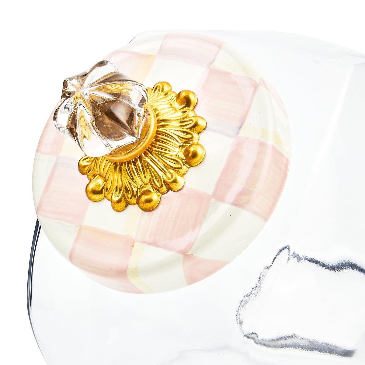 Sweets Jar with Rosy Check Enamel Lid - Image 4