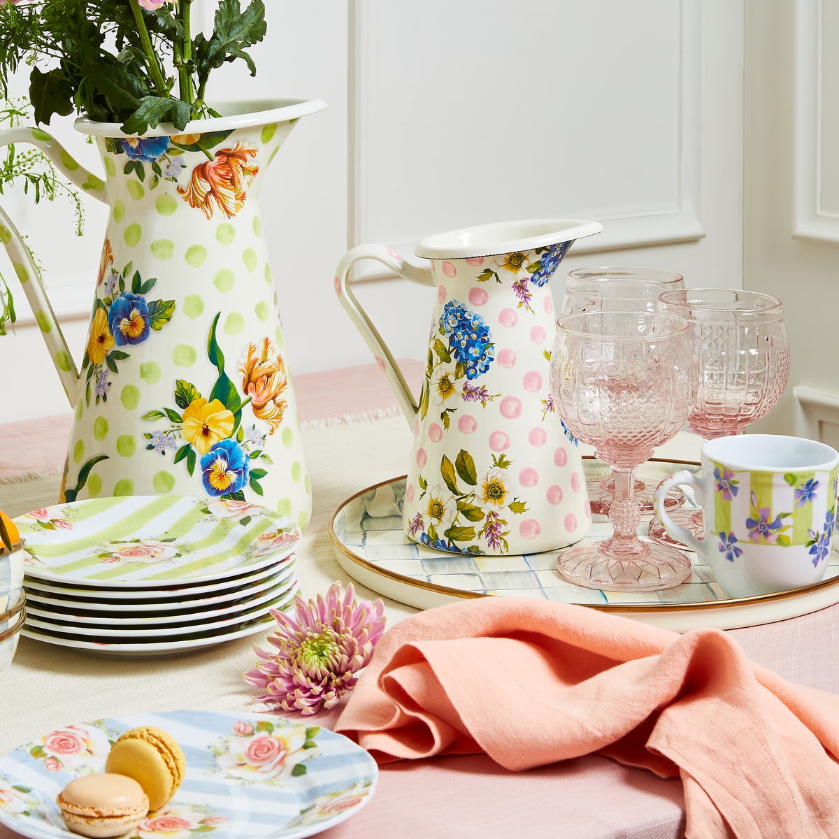 Wildflowers Pink Medium Practical Pitcher - Image 5