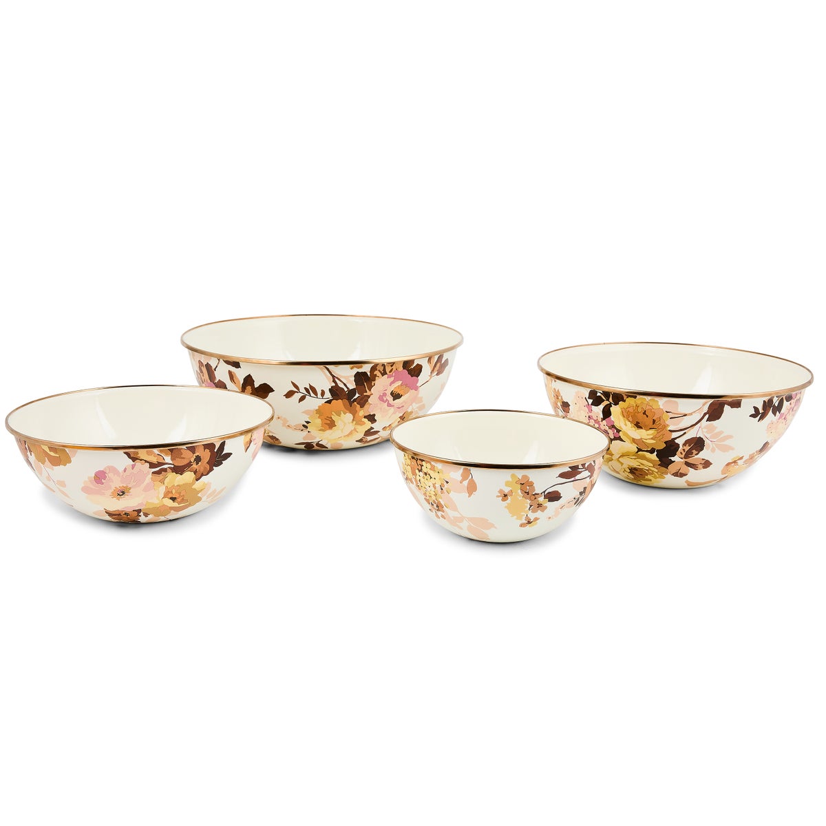 Wild Rose White Medium Everyday Bowl - Image 3