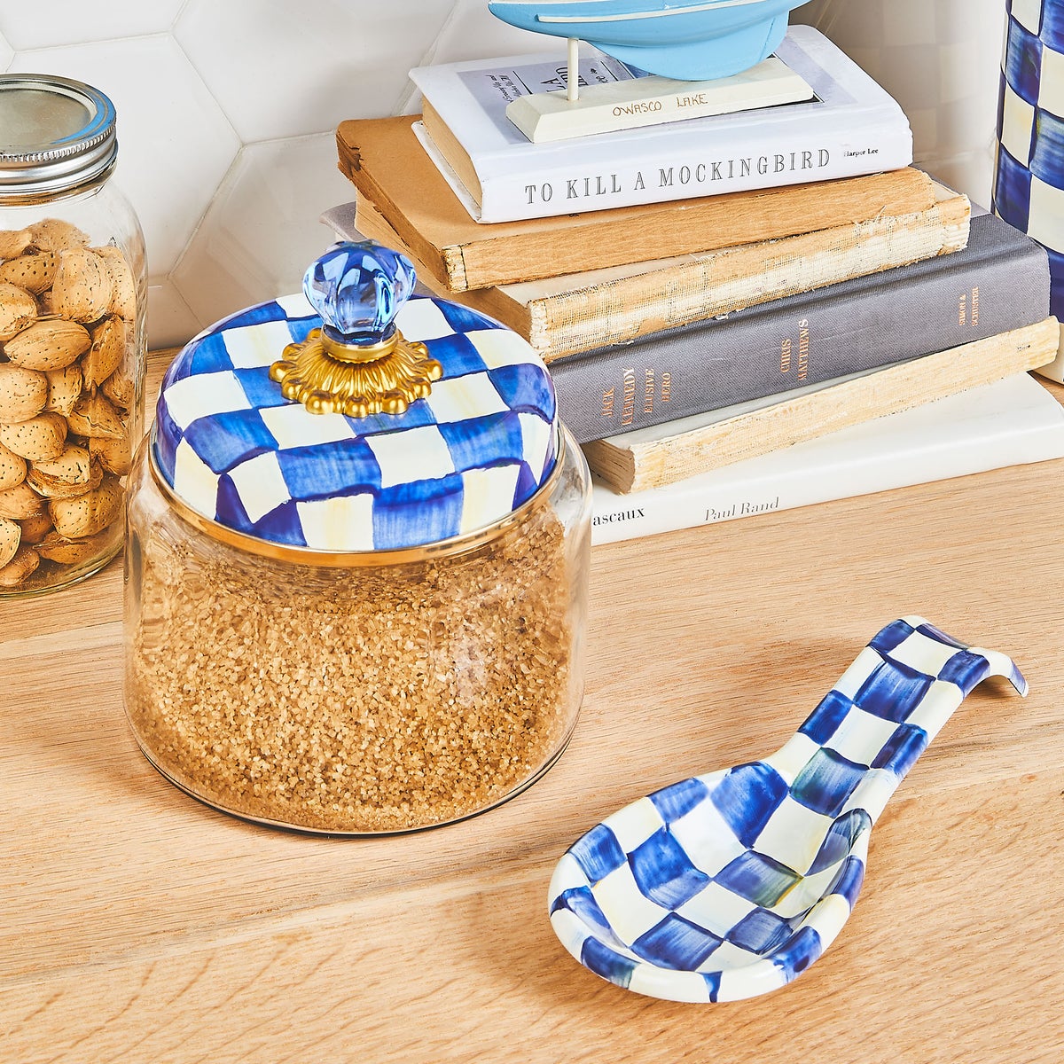 Royal Check Spoon Rest - Image 3